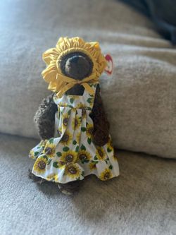 Ty Attic Treasures Susannah Bear Plush "You Are My Sunshine" 1999