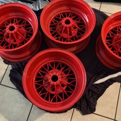 Classic Chevy Powder Coated Wheels 