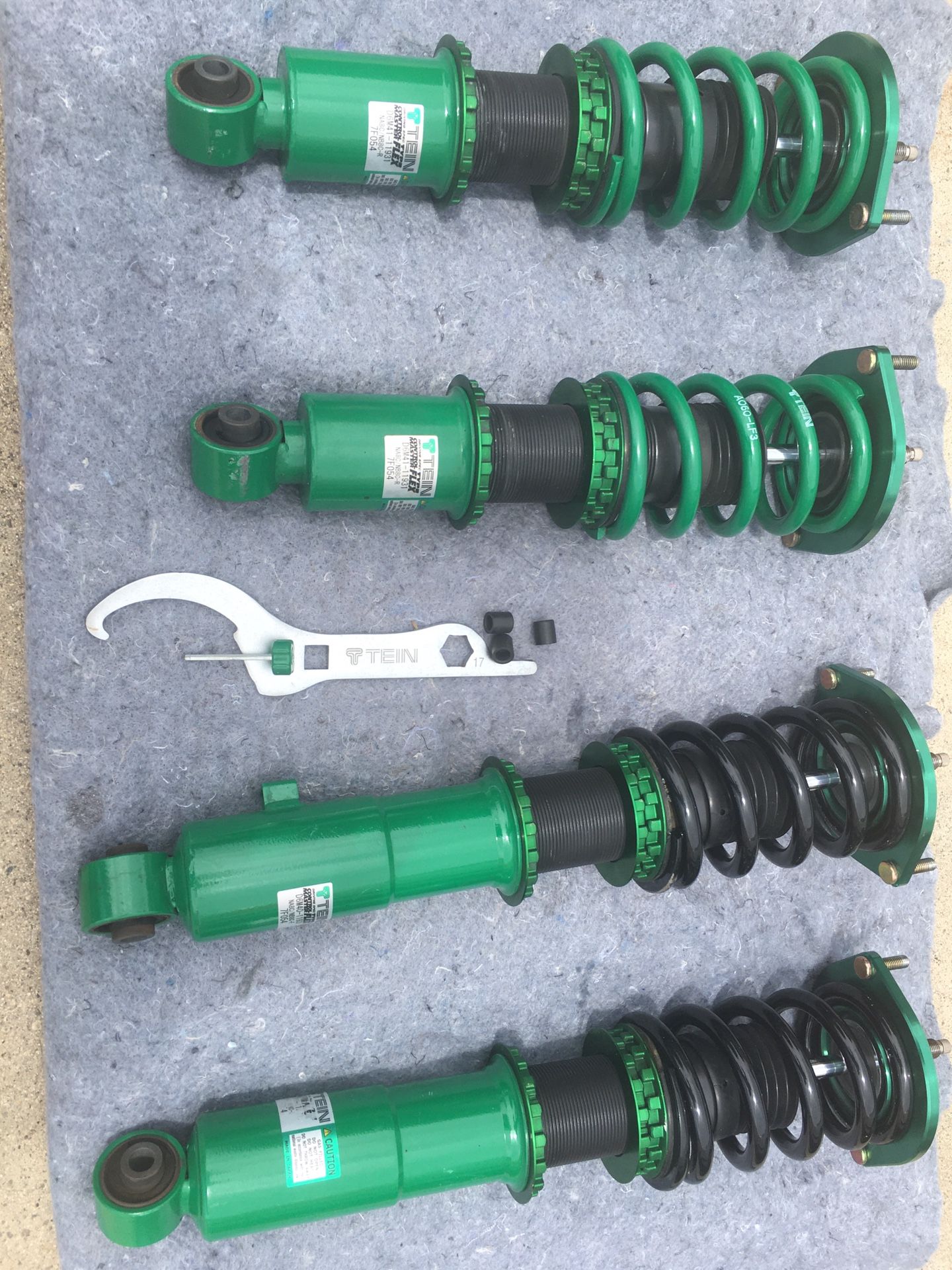Miata Tein Master Control Flex Coilovers