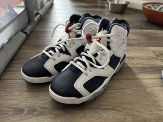 Nike Air Jordan 6 Olympic size 6Y Yeezy Penny Max Zoom Lebron