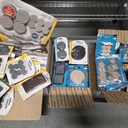 $55 for All, Huge Mixed Lot Of Over (60) Packs Of FELT pads, Glides, Grippers