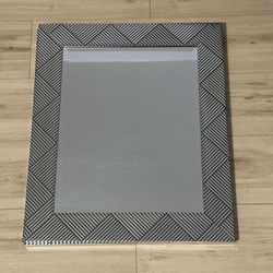Mirror (Set Of 2) Silver And Black $35