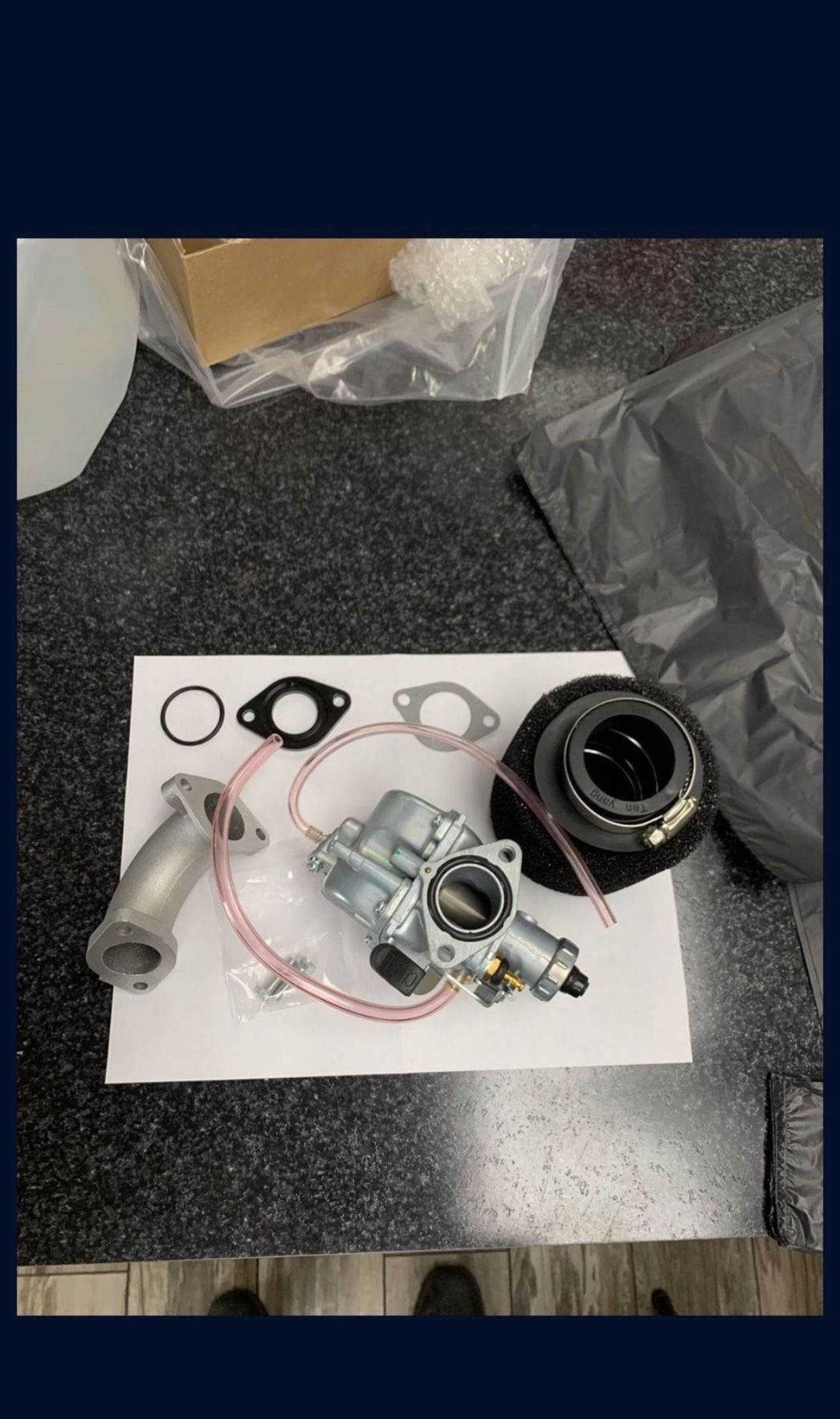 Brand New Pit Bike Dirt Bike VM22 26MM Carburetor / Air Filter / 110cc 125cc 140cc Lifan Zongshen Ssr Donβt Fight With That Old Carb  Available NOW