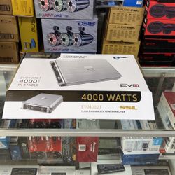 SSL EVO4000.1 AMPLIFIER 4,000 WATTS Monoblock With Bass Knob 