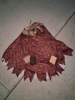 Womens Scarecrow poncho