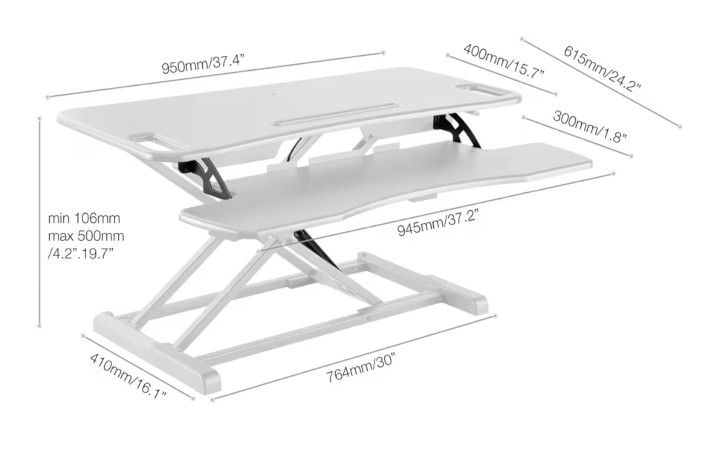 Standing Desk Converter