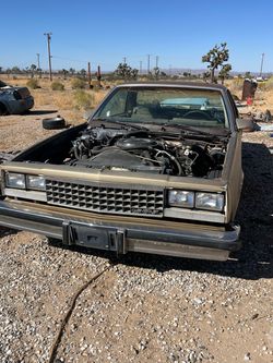 86 el Camino part out