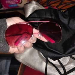 Betsy Johnson Pink Sunglasses 