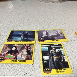 Batman And Batman 2 Movie Collector Cards