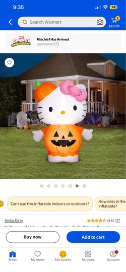 Hello Kitty Pumpkin Costume inflatable