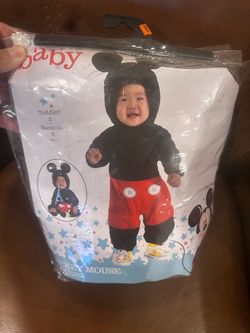 Mickey Mouse Toddler Halloween Costume Size 2