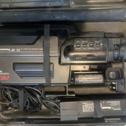  vintage Panasonic VHS Reporter c