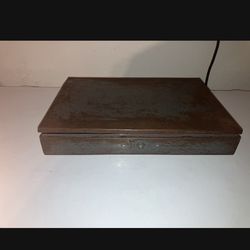 Vintage ASCO Art Steel Steel Masters Cash Box