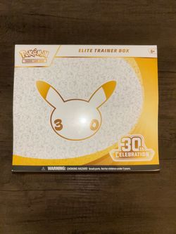 Pokémon 30th celebration etb elite trainer box