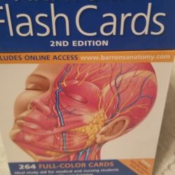 Anatomy  Flash Cards   2nd Edition   
