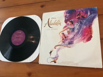 Aladdin Live action soundtrack Vinyl Record LP
