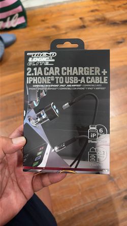Car charger and cable