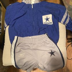 1990’s Dallas Cowboys 2T Toddler Pants & Jacket