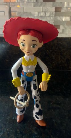 Disney Pixar Toy Story Jessie Action Figure with Hat 9 inc Vintage
