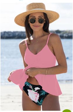 New Beachsissi Tankini Swimsuit Size XL