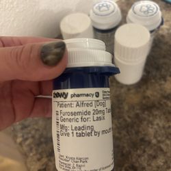 Furosemide-dog medication