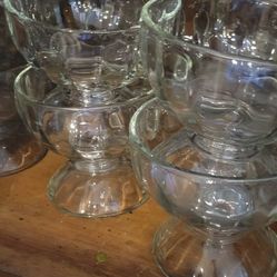 12 Glass Soup/dessert Dishes