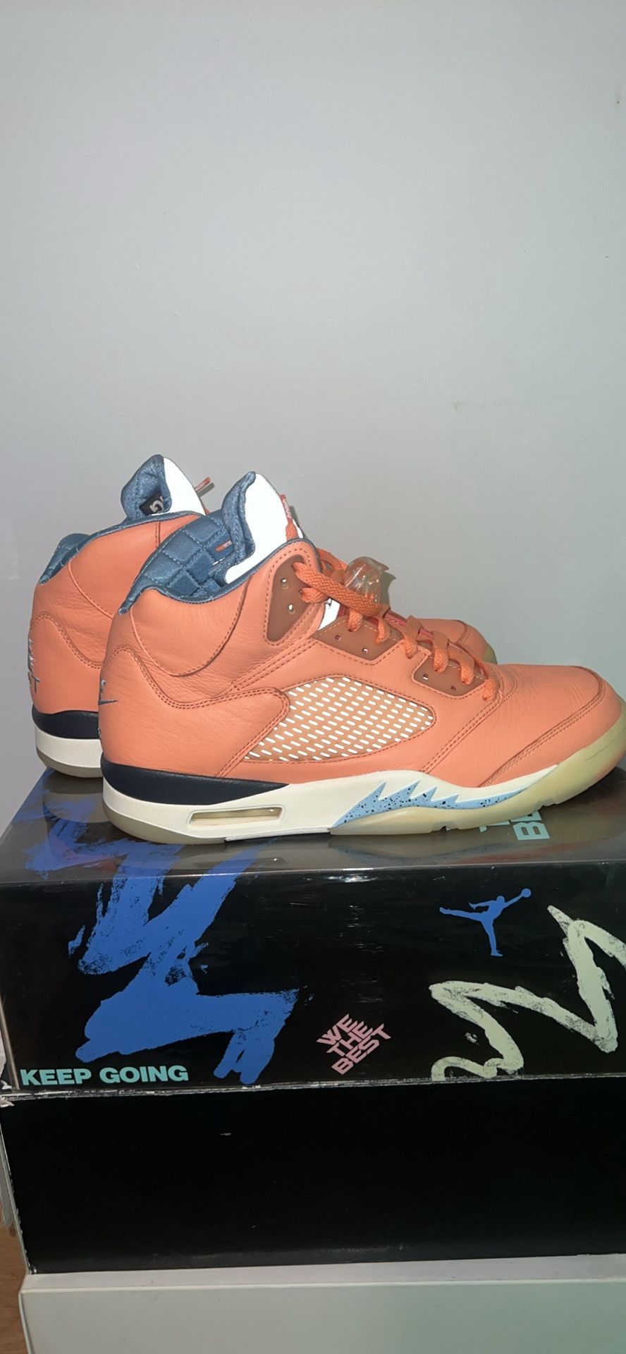 Jordan 5 Retro DJ Khalad Crimson Bliss 