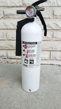 Brand new marine fire extinguisher