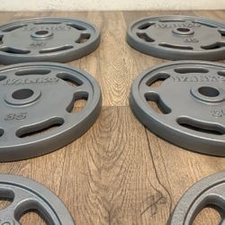 Olympic Reconditioned IVANKO’S  Weight plates  45s, 35s, 25s And 10s [230 Pounds]