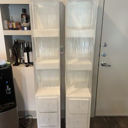 Shelves W Drawers For Vanity