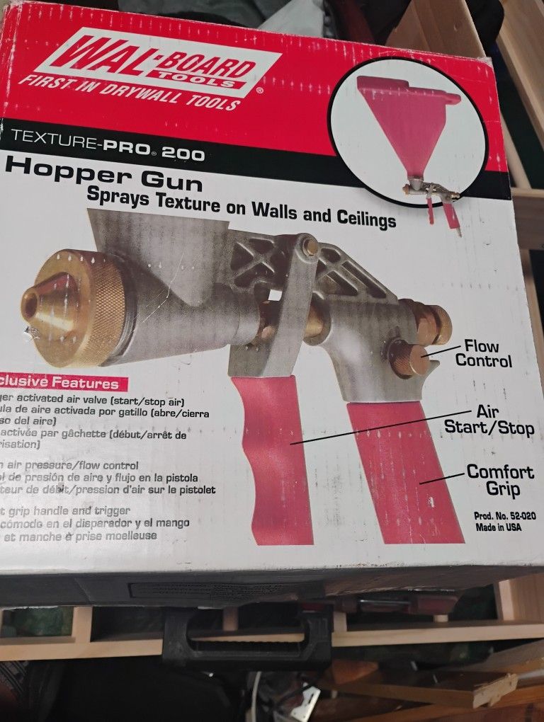 Wall Board Texture Hopper