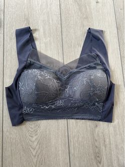 blue bra
