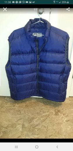 REI Goose Down Men's vest (XXL) Blue
