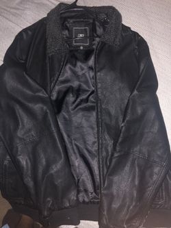 Leather jacket by Obey size XXL