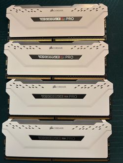 Corsair Vengeance RGB Pro White 64GB (4×16GB) DDR4-3200 CL16