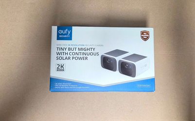 eufy Security SoloCam S220 2-Cam Pack,Solar Security Cameras.