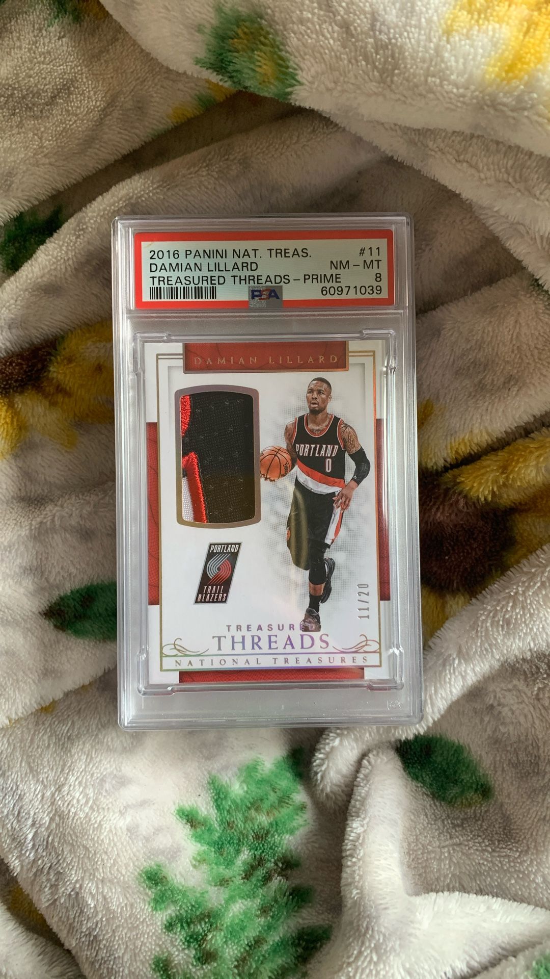 Damian Lillard NBA Trading Card