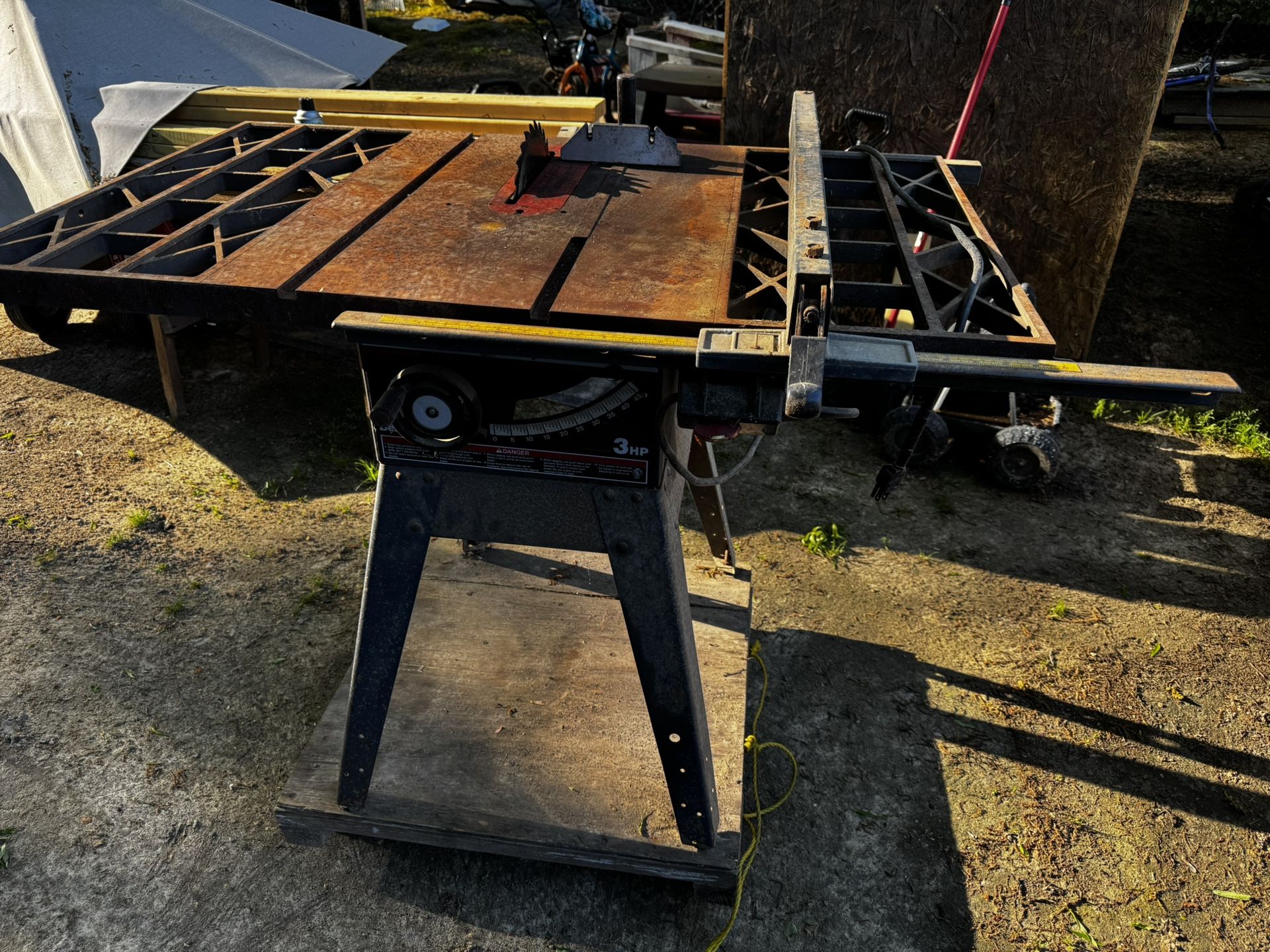 Table saw / Sierra De Mesa SEARS CRAFTSMAN 3 HP