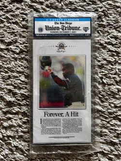 Tony Gwynn San Diego Padres 2001 Union