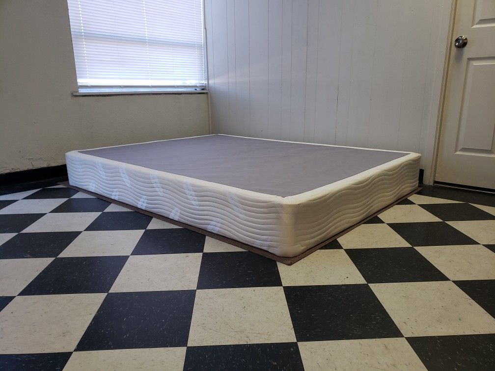 Queen size box spring - can DELIVER almost anywhere for $20 extra ...