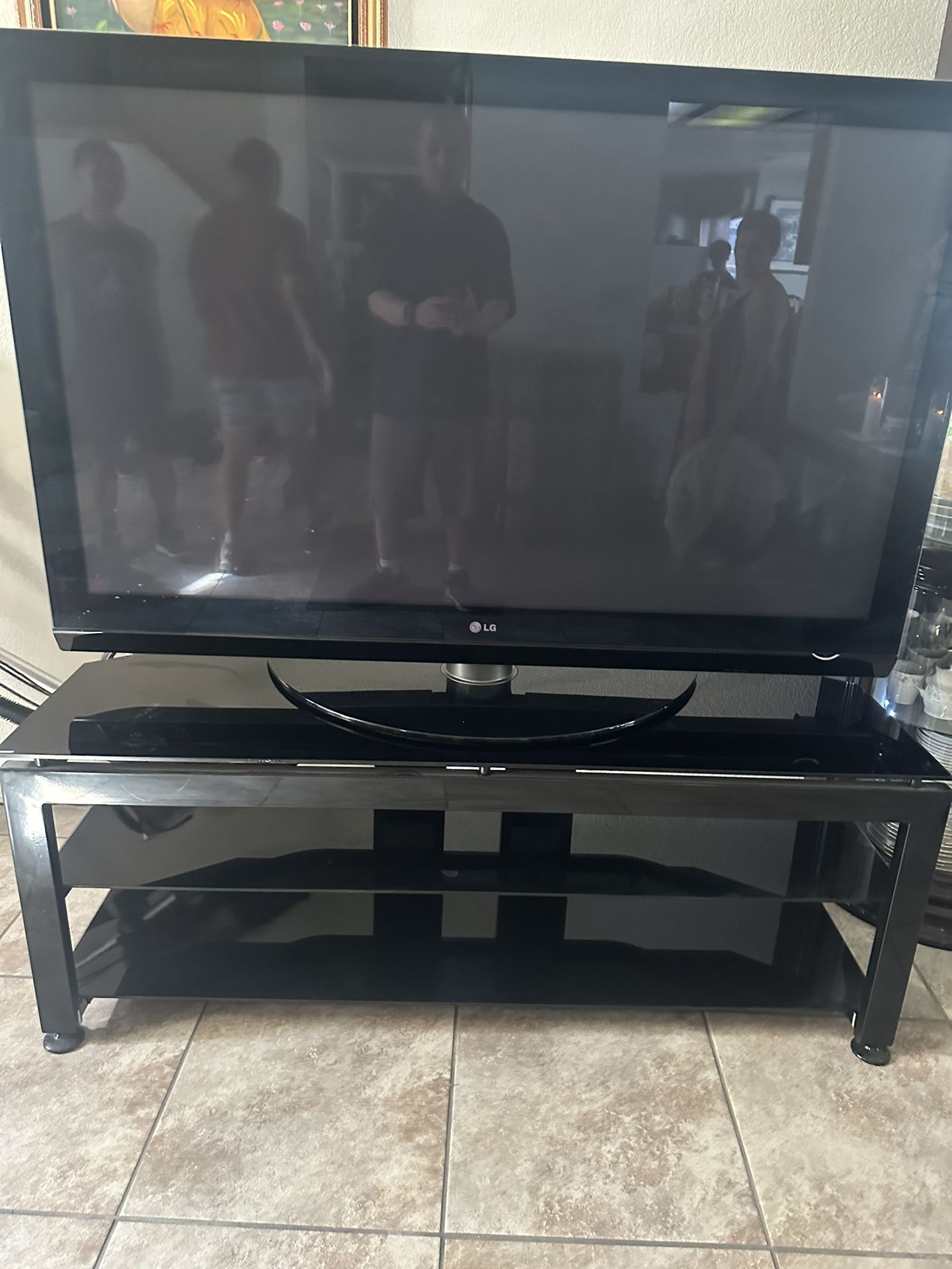 Lg 60 Inch Plasma Tv With Tv Stand