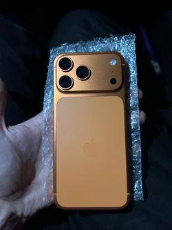 iPhone 17 Pro Max 256GB Orange Unlocked New Activated Zero Cycles