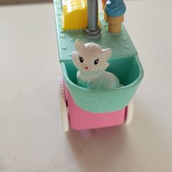 Barbie Ice Cream Cart With Kitty