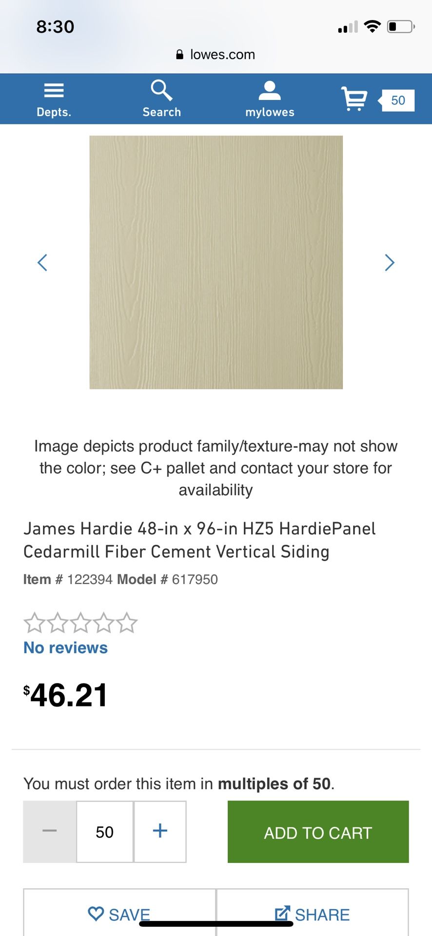 4x8 Hardie panel wood grain primed for Sale in Olympia, WA - OfferUp