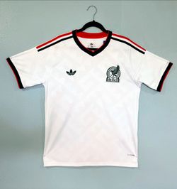 White Mexico soccer jersey
