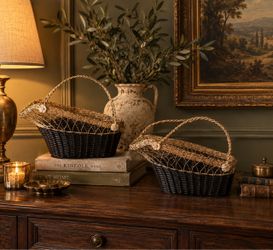 Wine basket holders