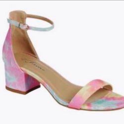 Pink Dye Heels