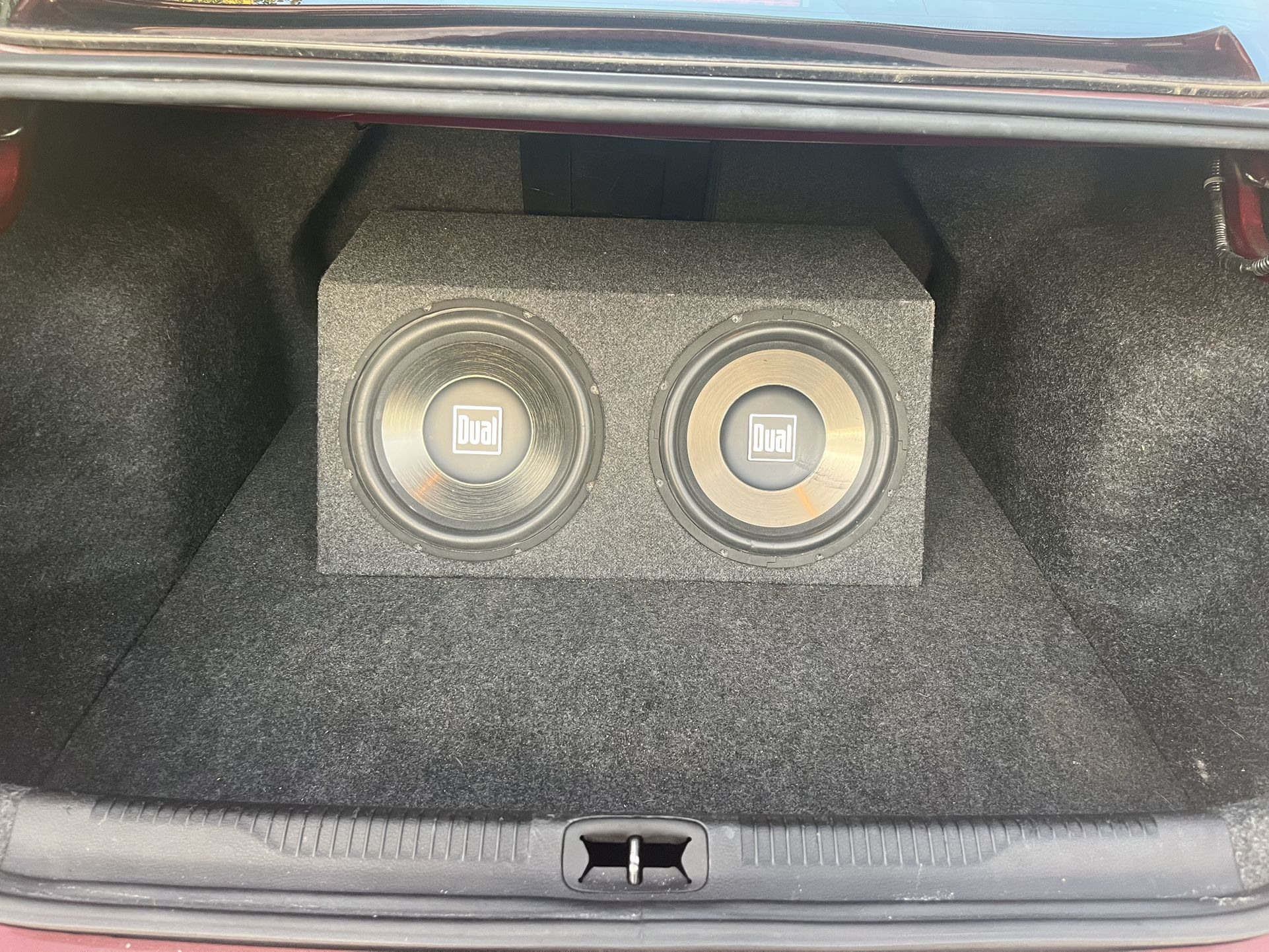 2 Dual 12 Speakers 1000watt Peak