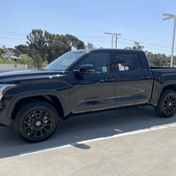 2024 Tundra Stock 20” Rims & Tires All Black