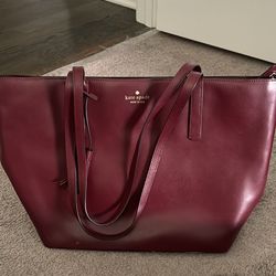 Kate Spade Red Leather Tote